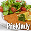 Překlady jídelních lístků